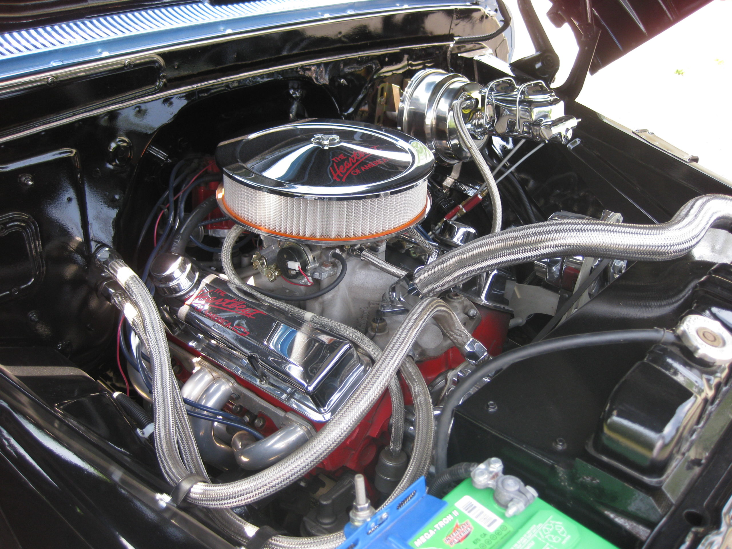 restored truck engine photo