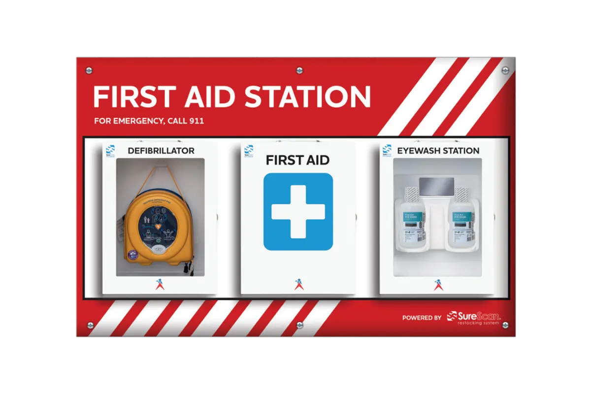 First aid station